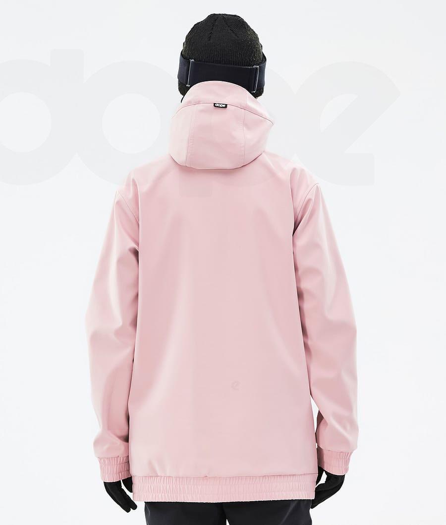 Pink Women's Dope Yeti W Snowboard Jackets | NZ_D2013