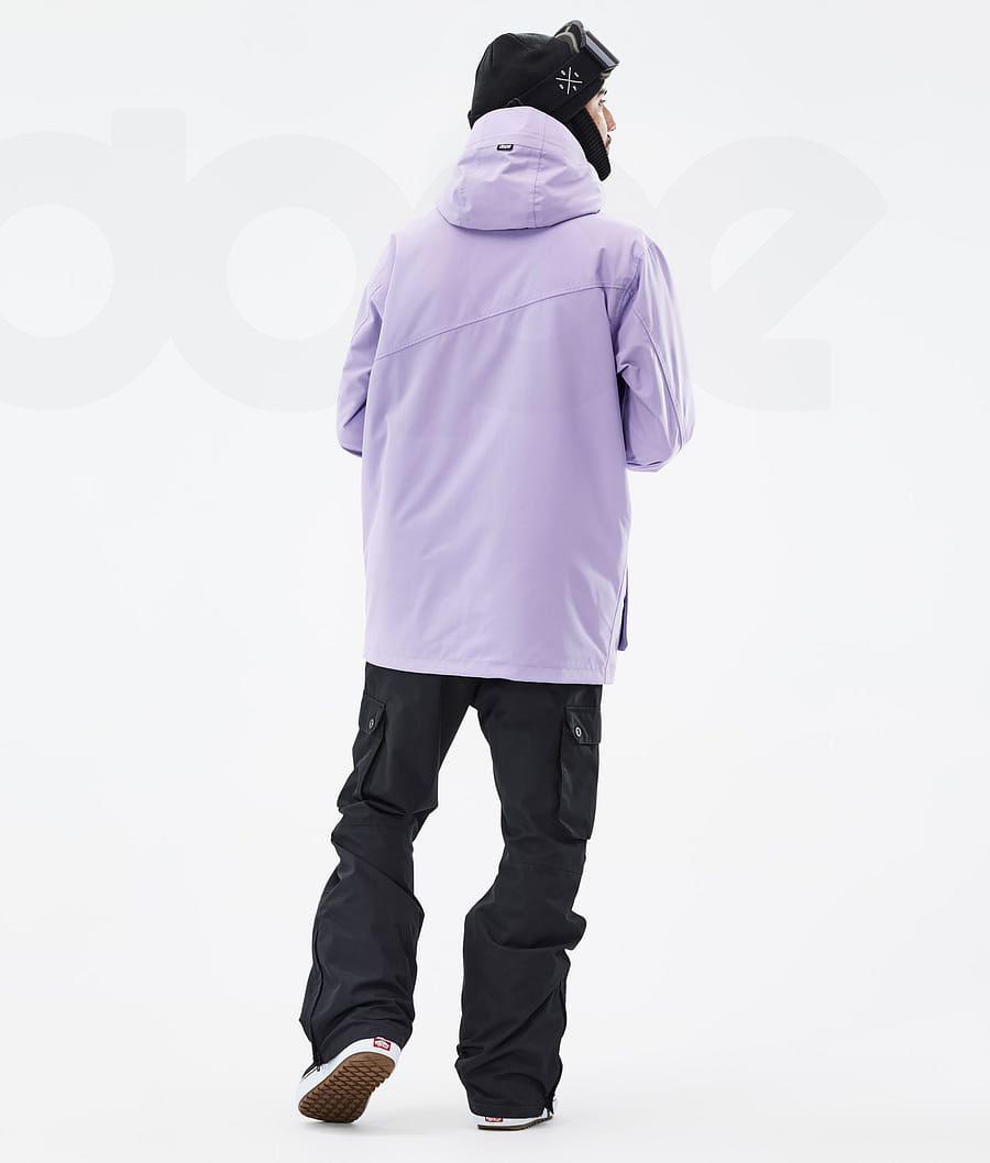 Purple Men's Dope Adept Snowboard Jackets | NZ_D1240