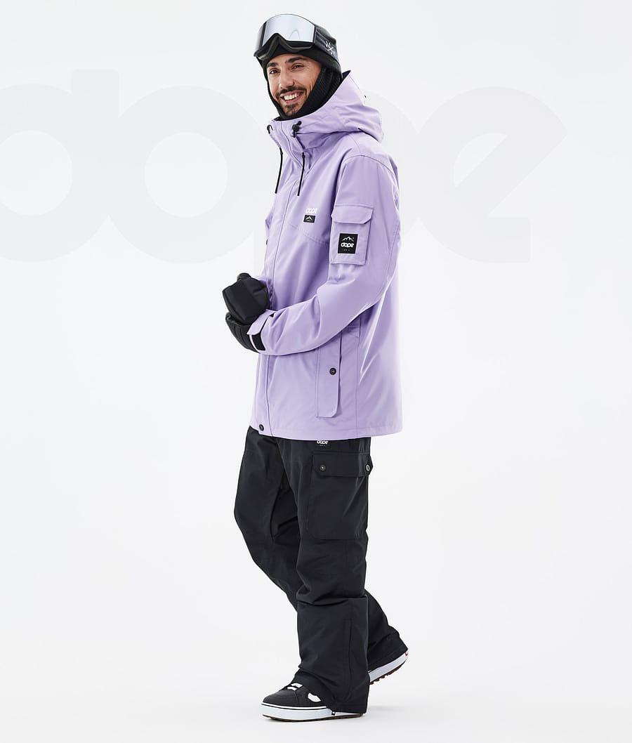 Purple Men's Dope Adept Snowboard Jackets | NZ_D1240