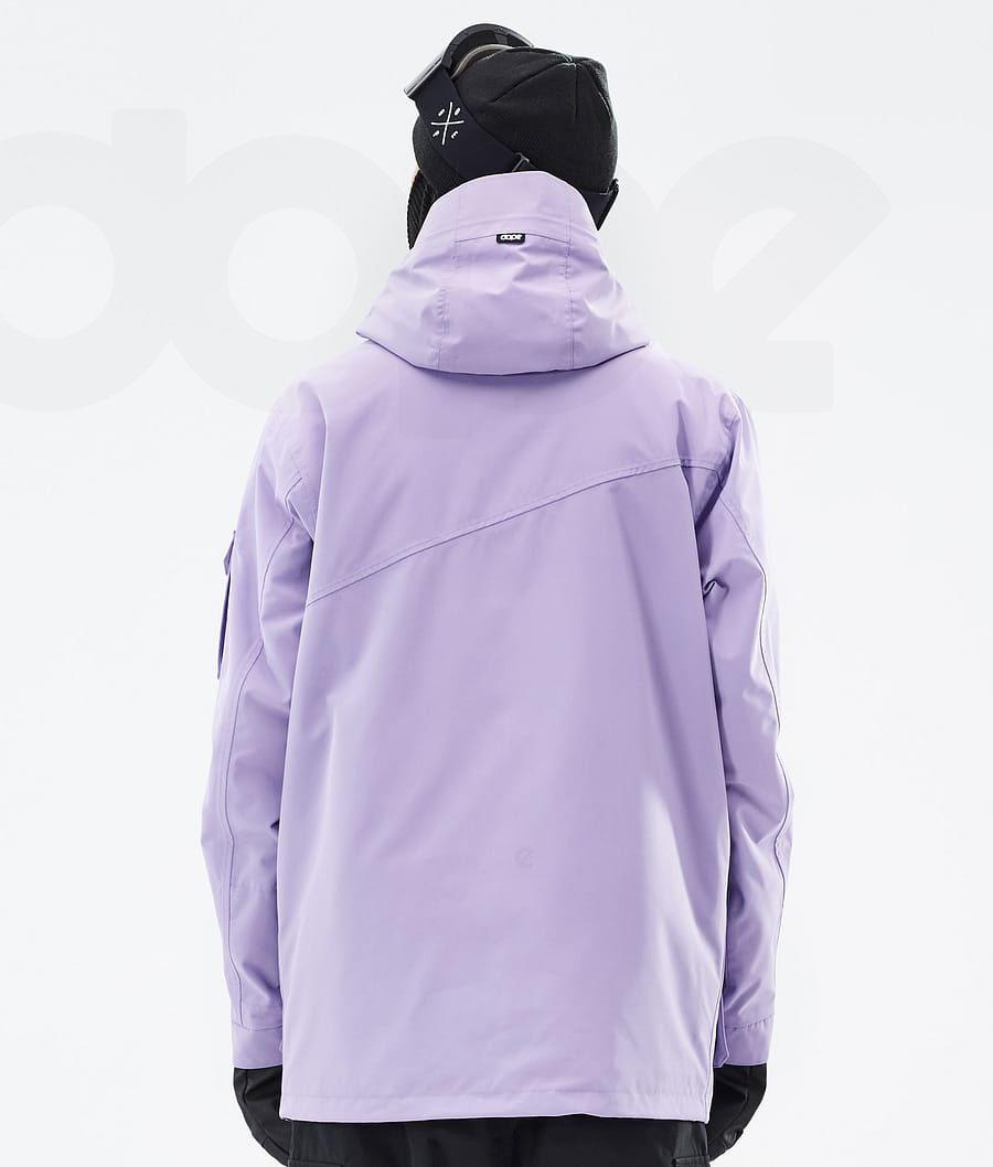 Purple Men's Dope Adept Snowboard Jackets | NZ_D1240