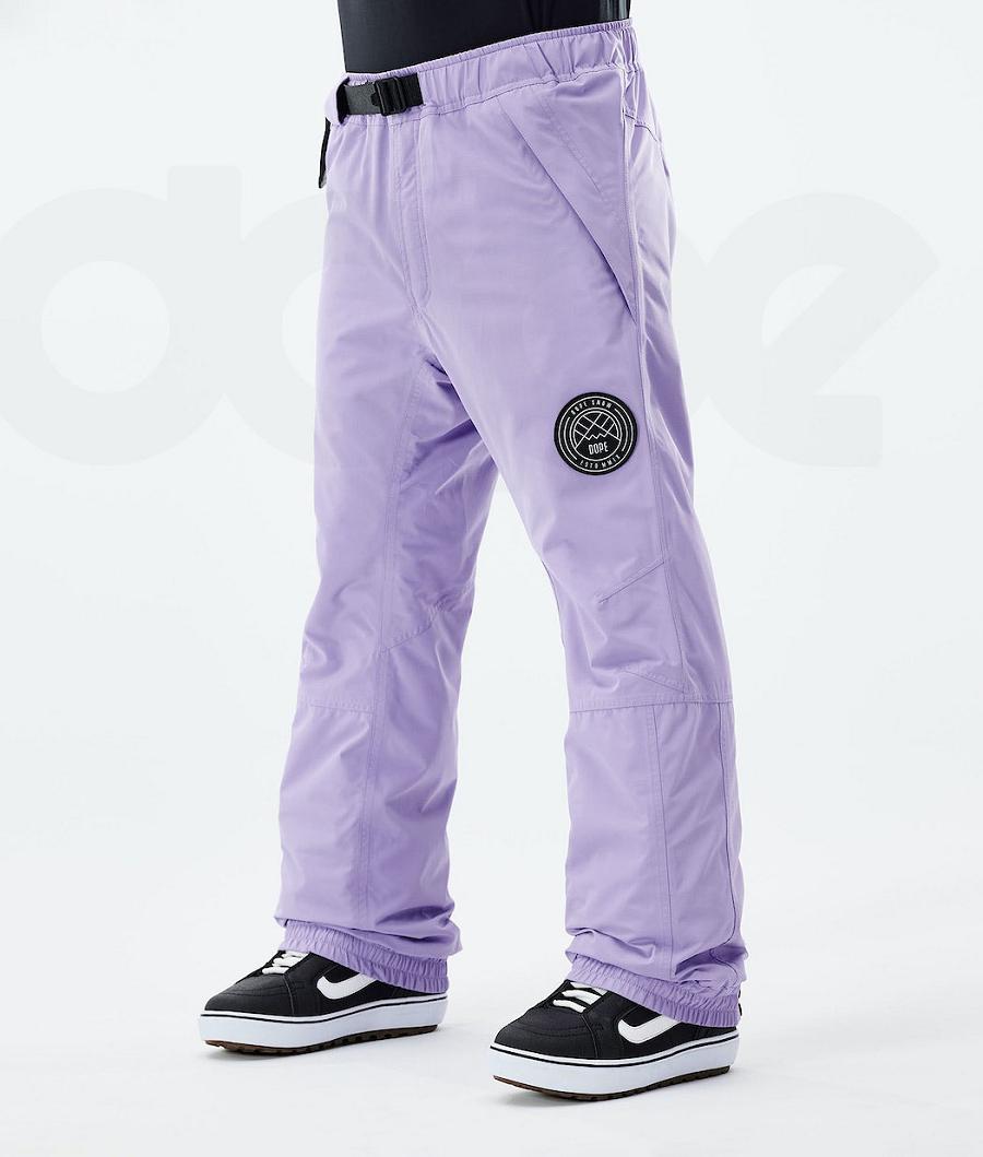 Purple Men\'s Dope Blizzard 2021 Snowboard Pants | NZ_D1923