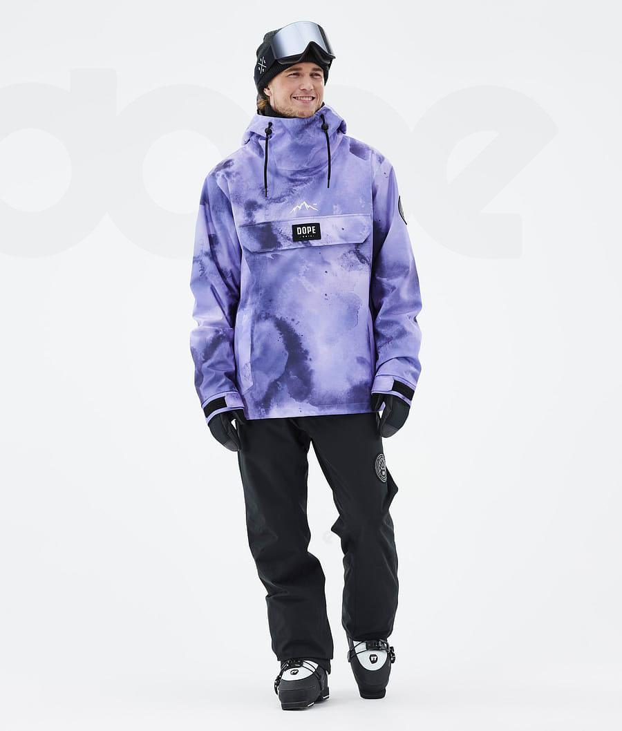 Purple Men's Dope Blizzard Ski Jackets | NZ_D1053