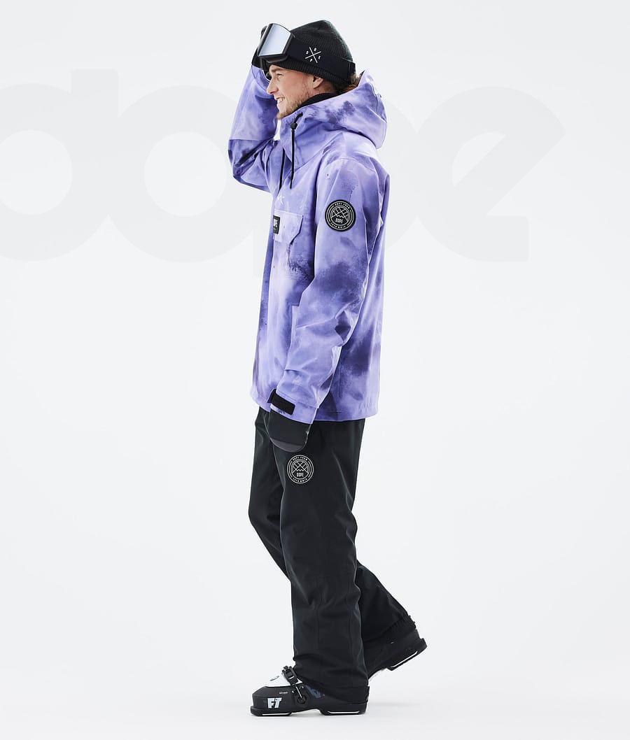Purple Men's Dope Blizzard Ski Jackets | NZ_D1053