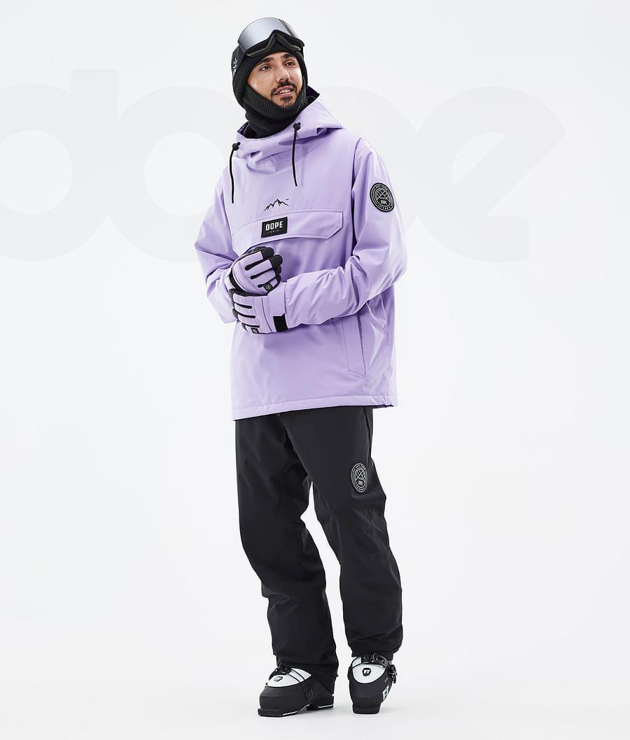 Purple Men's Dope Blizzard Ski Jackets | NZ_D1835