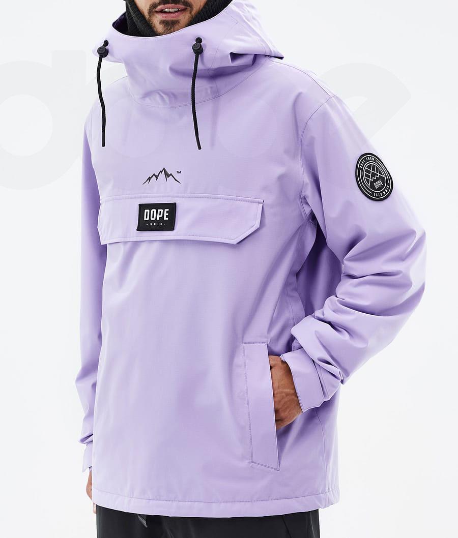 Purple Men's Dope Blizzard Ski Jackets | NZ_D1835