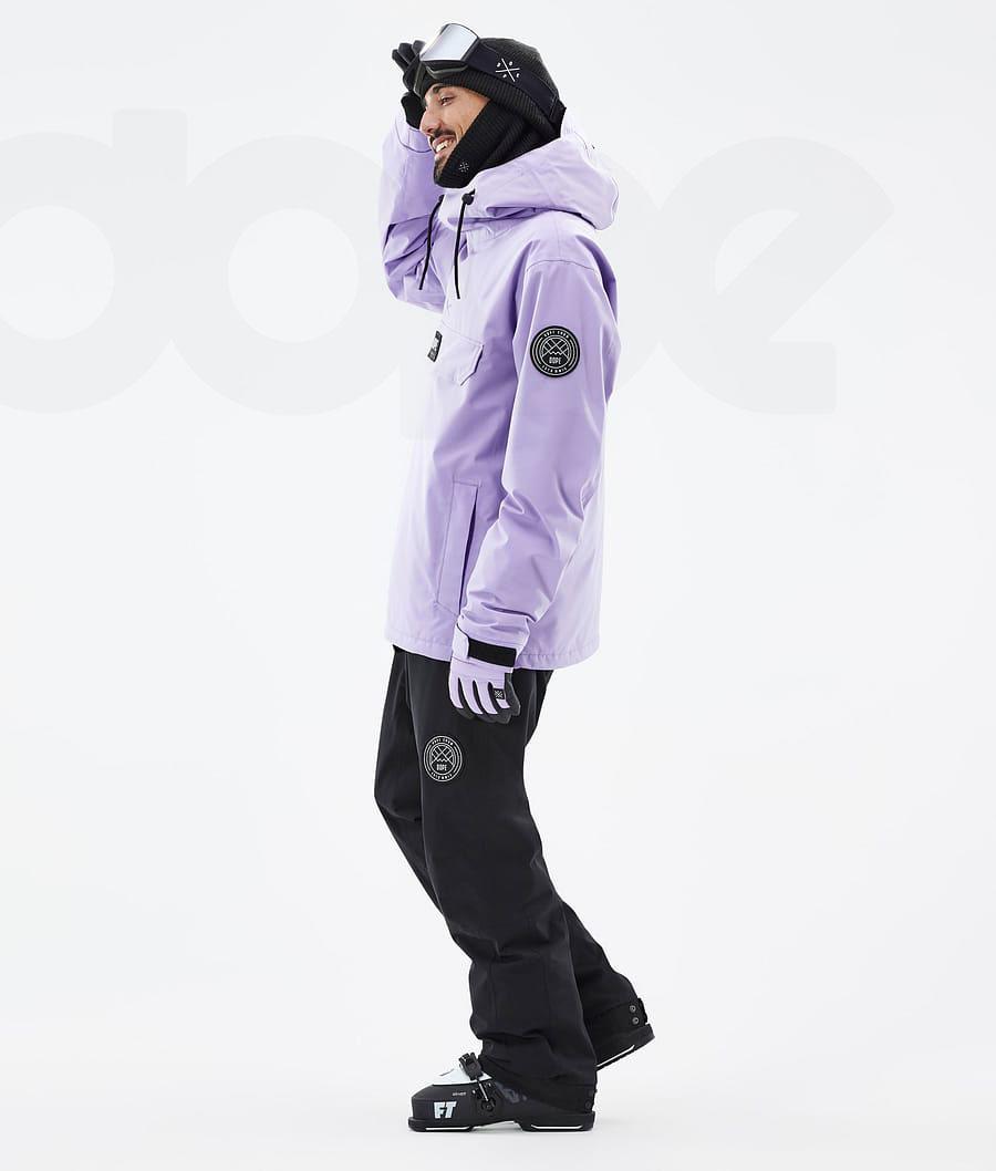 Purple Men's Dope Blizzard Ski Jackets | NZ_D1835