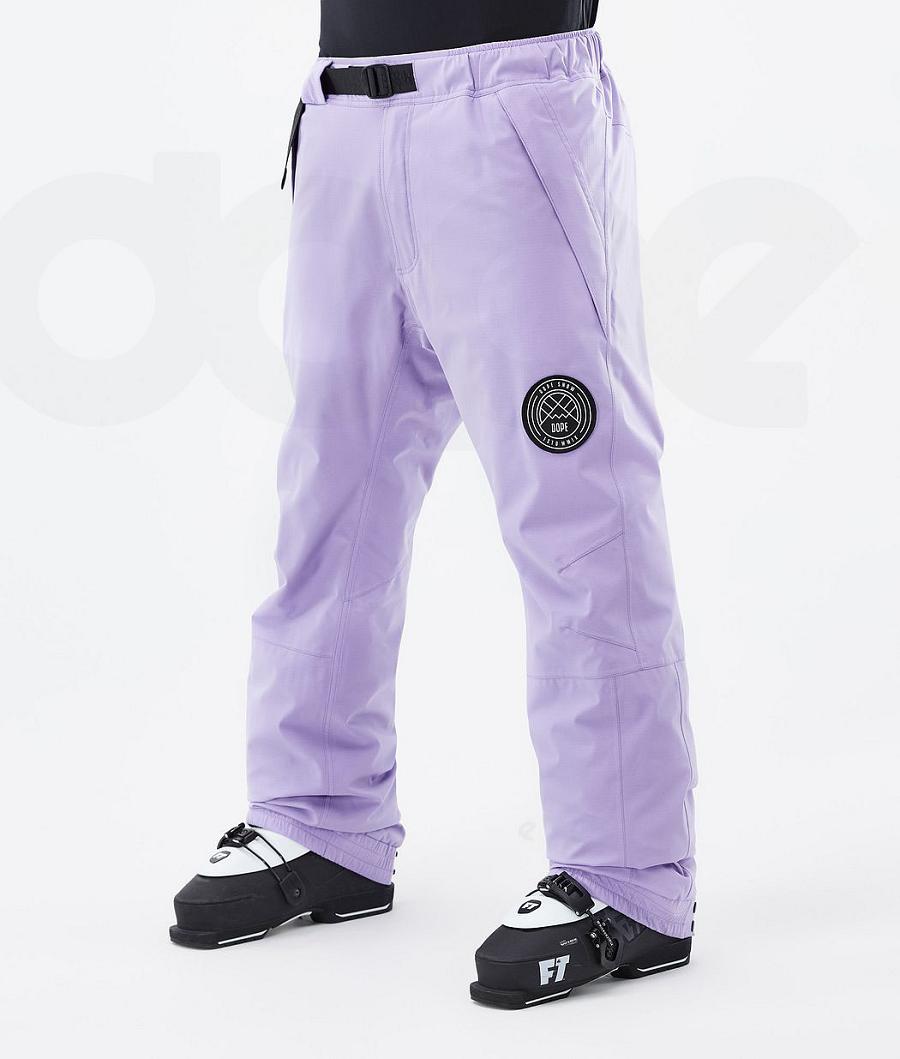 Purple Men\'s Dope Blizzard Ski Pants | NZ_D1553