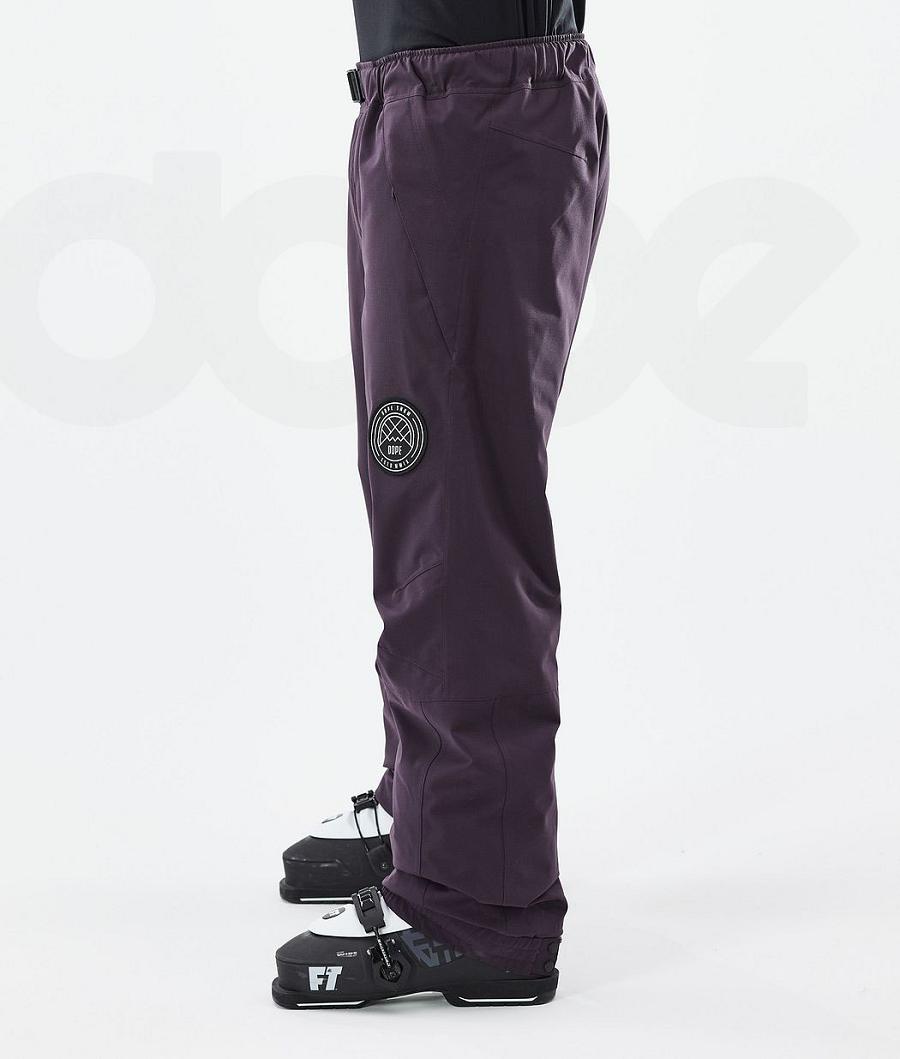 Purple Men's Dope Blizzard Ski Pants | NZ_D1756