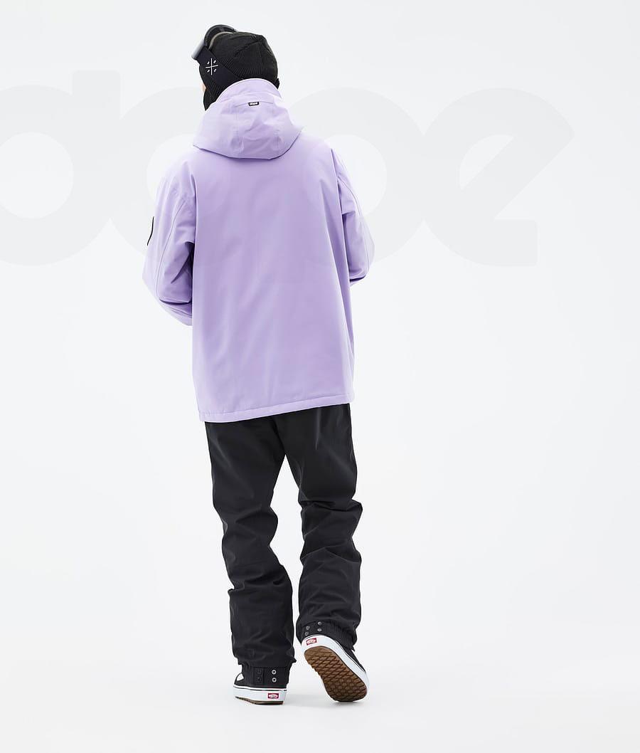 Purple Men's Dope Blizzard Snowboard Jackets | NZ_D1197
