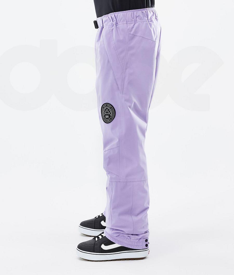 Purple Men's Dope Blizzard Snowboard Pants | NZ_D2027