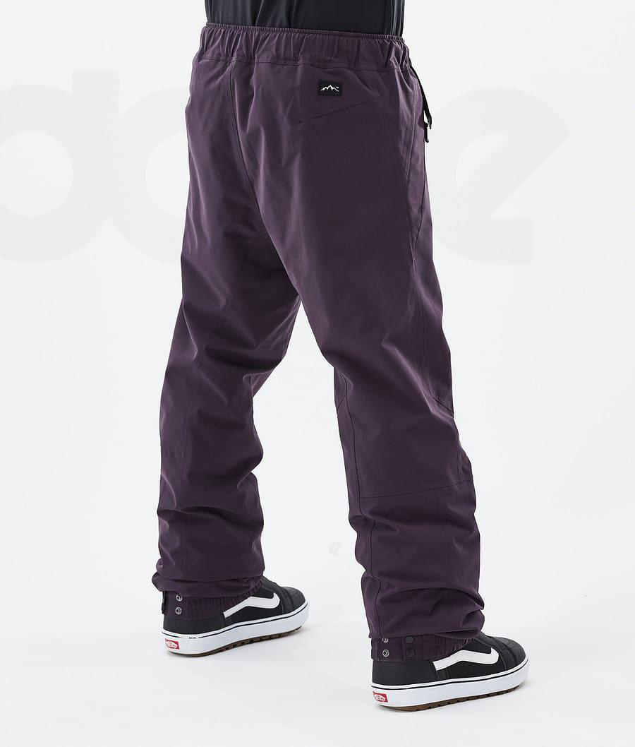 Purple Men's Dope Blizzard Snowboard Pants | NZ_D2358
