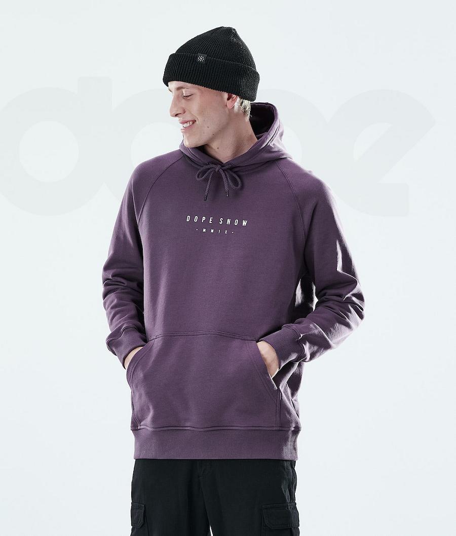 Purple Men's Dope Daily Hoodies | NZ_D1770