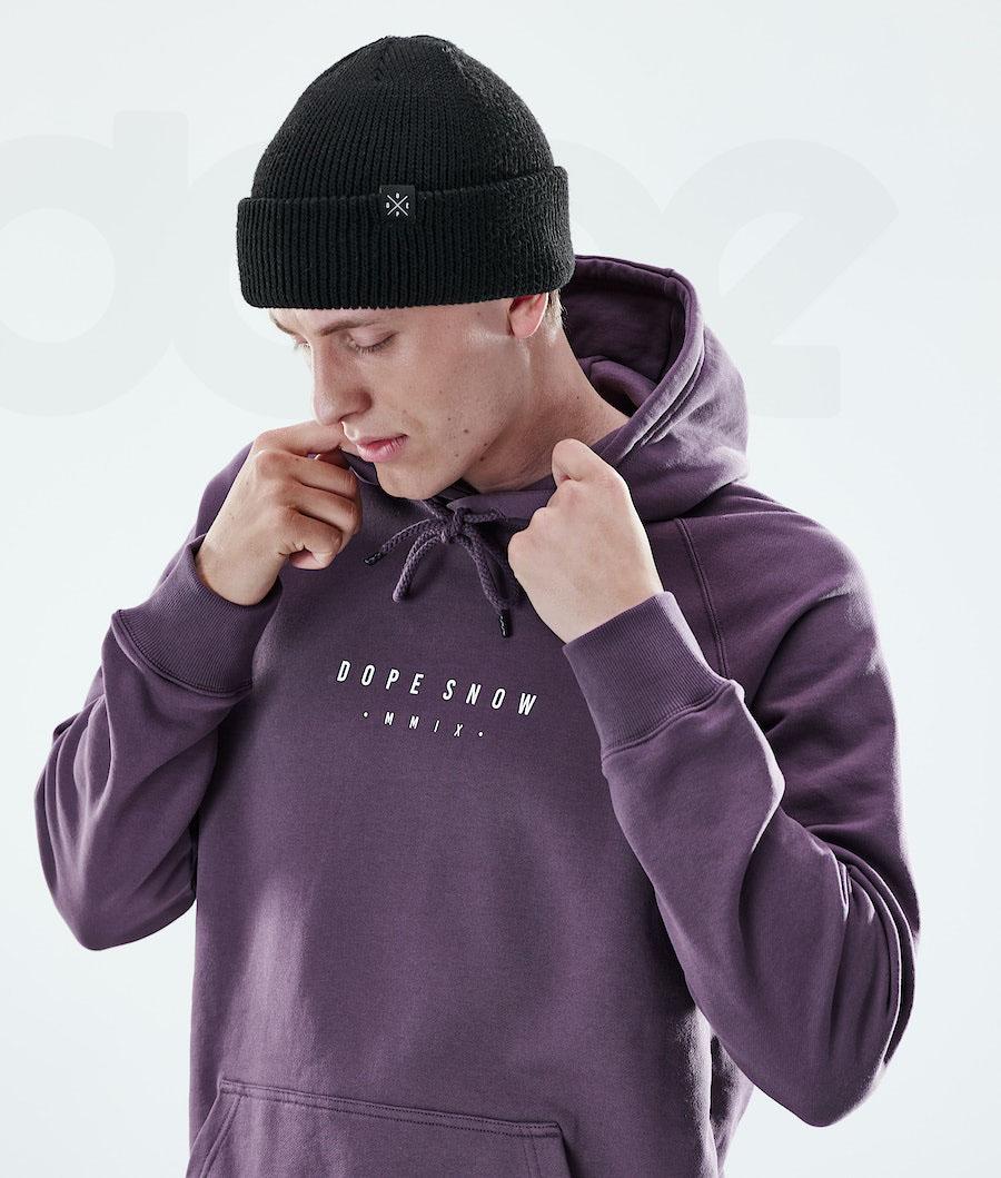 Purple Men's Dope Daily Hoodies | NZ_D1770