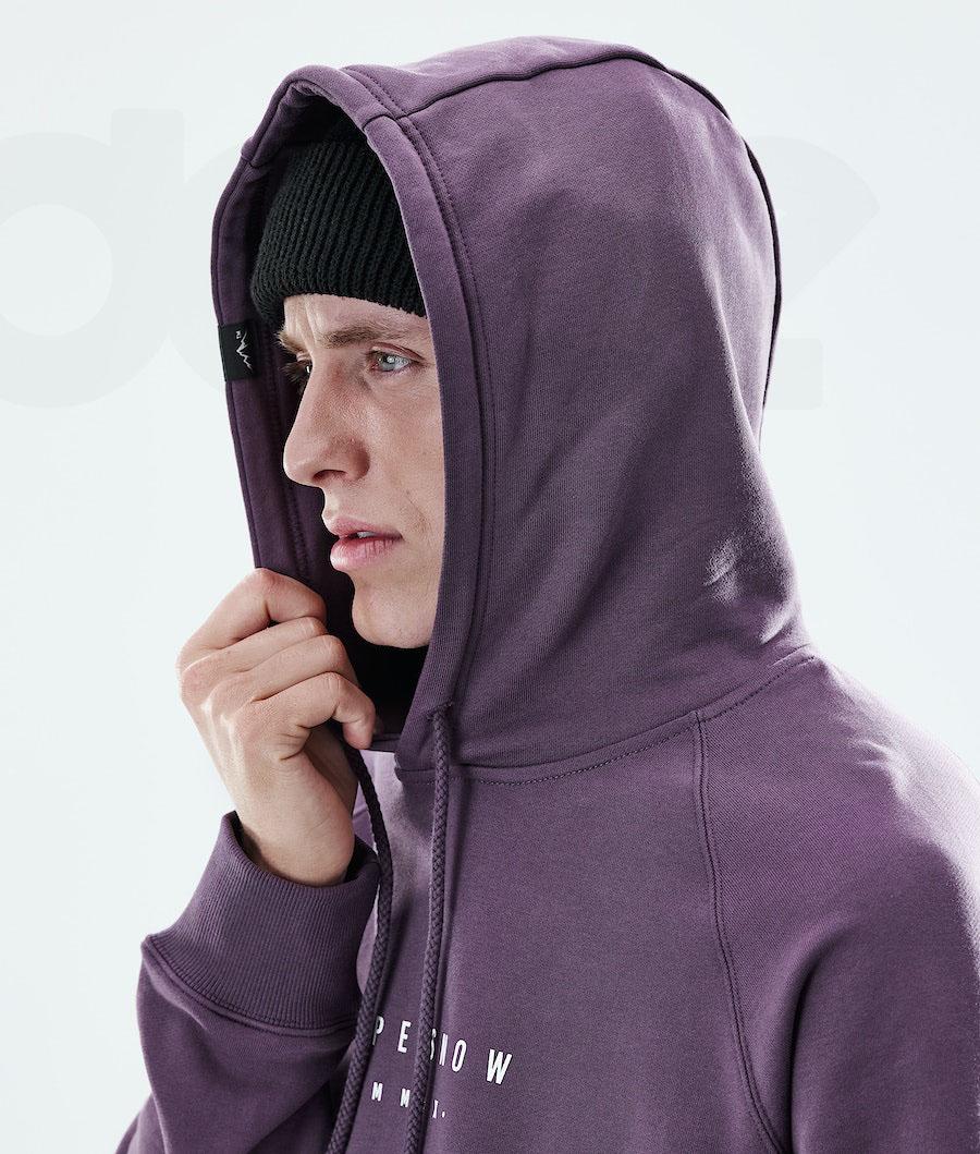 Purple Men's Dope Daily Hoodies | NZ_D1770