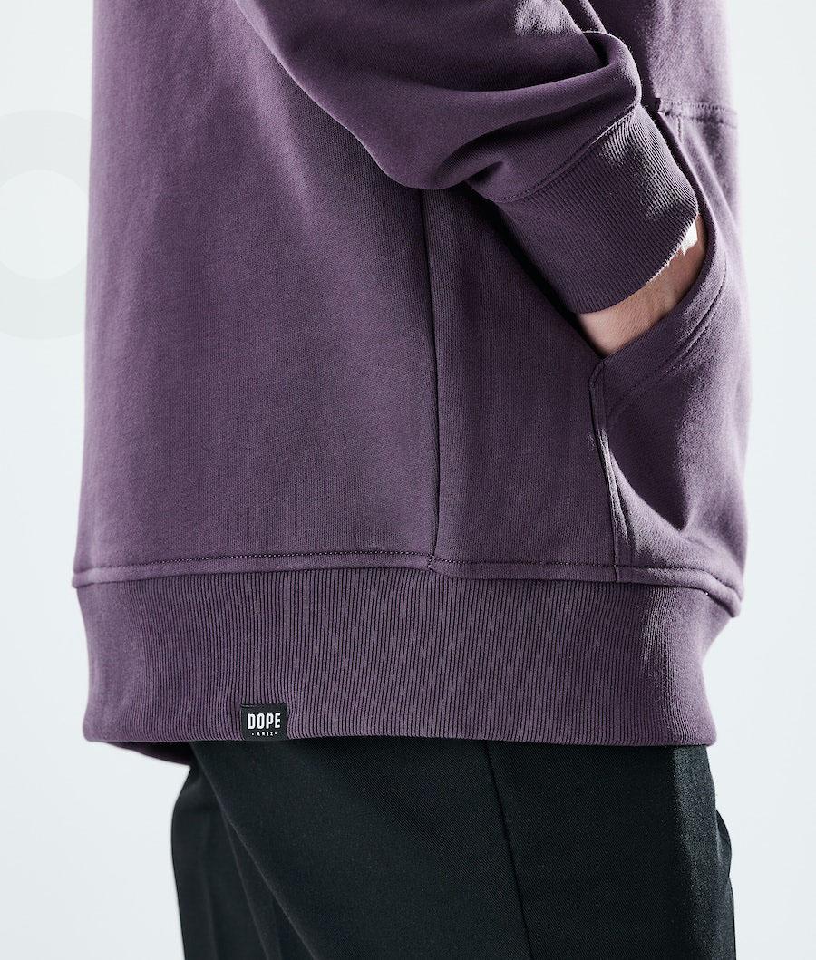 Purple Men's Dope Daily Hoodies | NZ_D1966