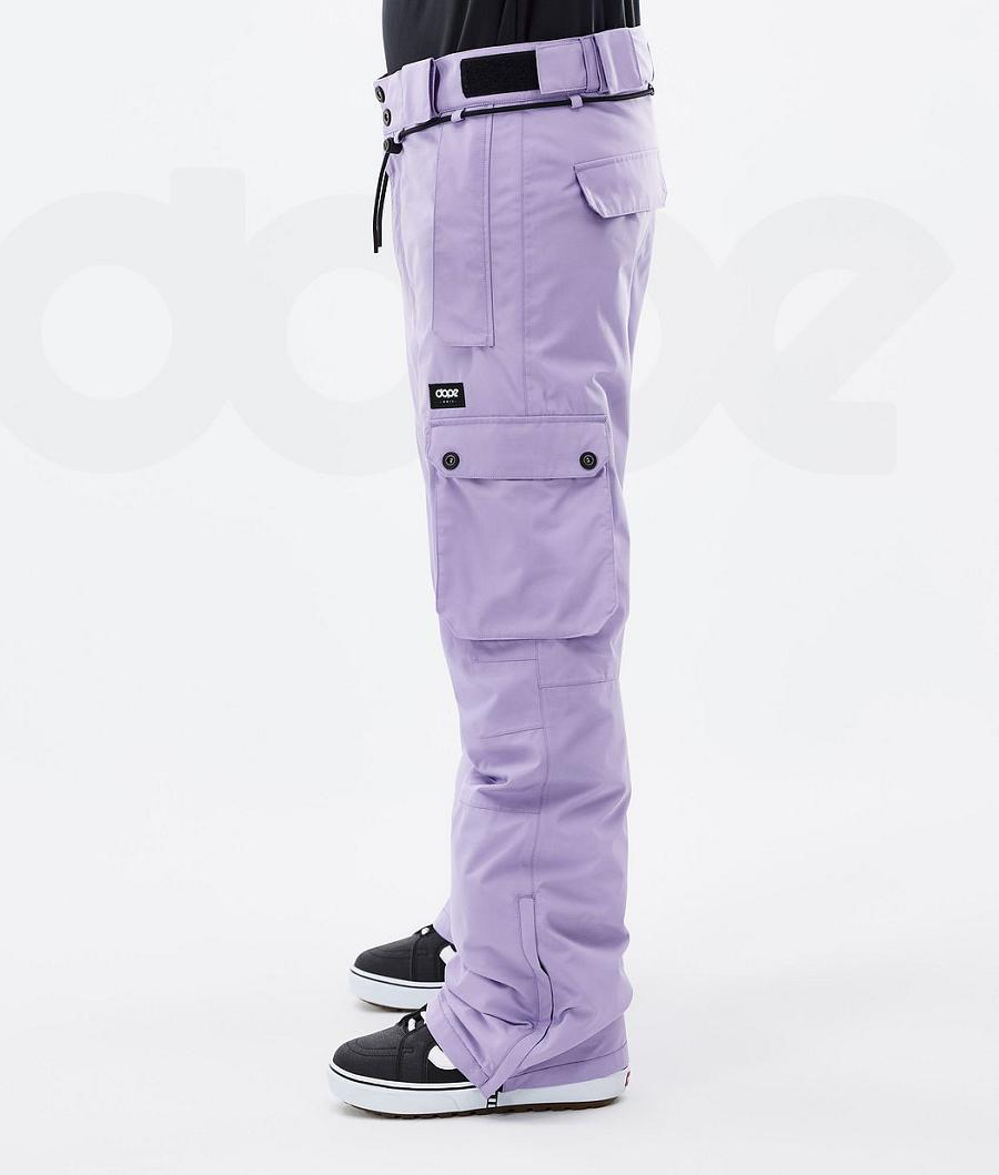 Purple Men's Dope Iconic Snowboard Pants | NZ_D2065