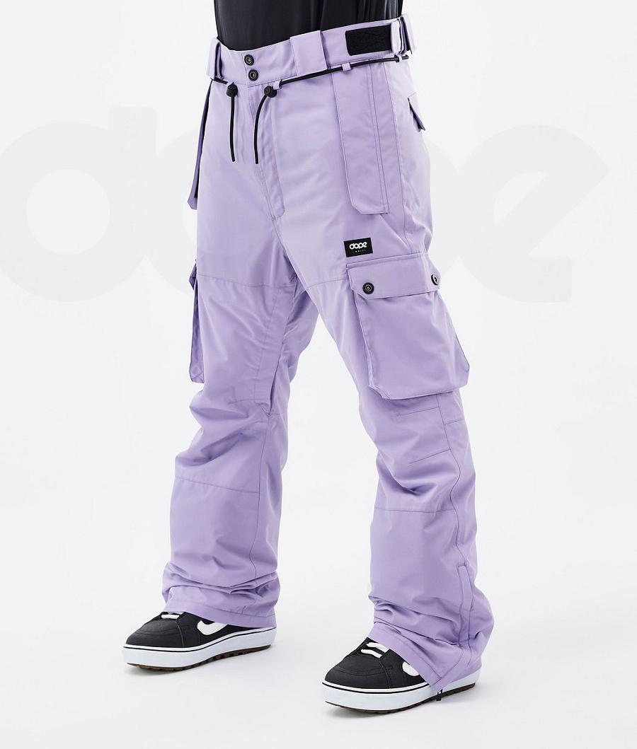 Purple Men\'s Dope Iconic Snowboard Pants | NZ_D2065
