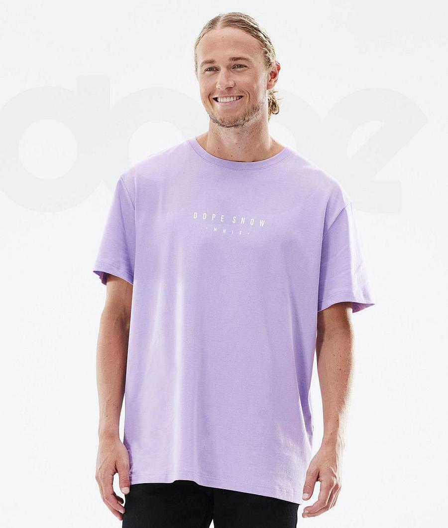 Purple Men's Dope Standard T-shirts | NZ_D1387