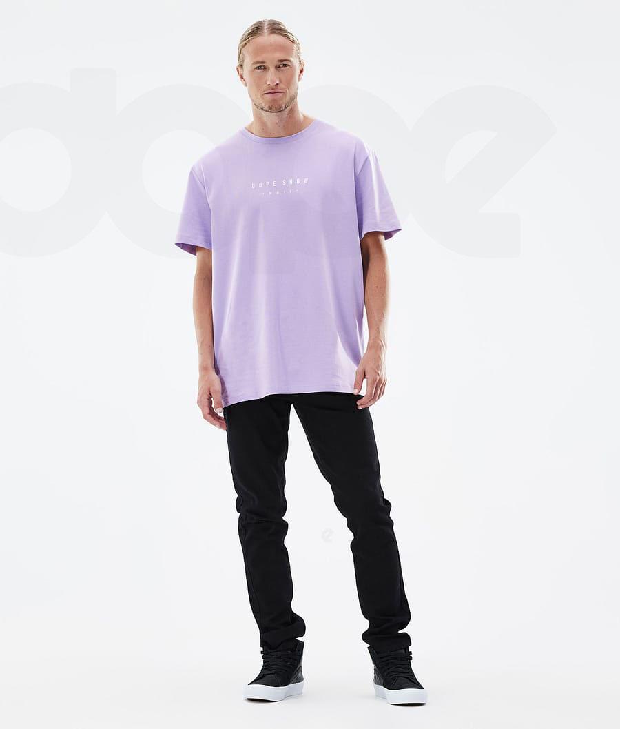 Purple Men's Dope Standard T-shirts | NZ_D1387