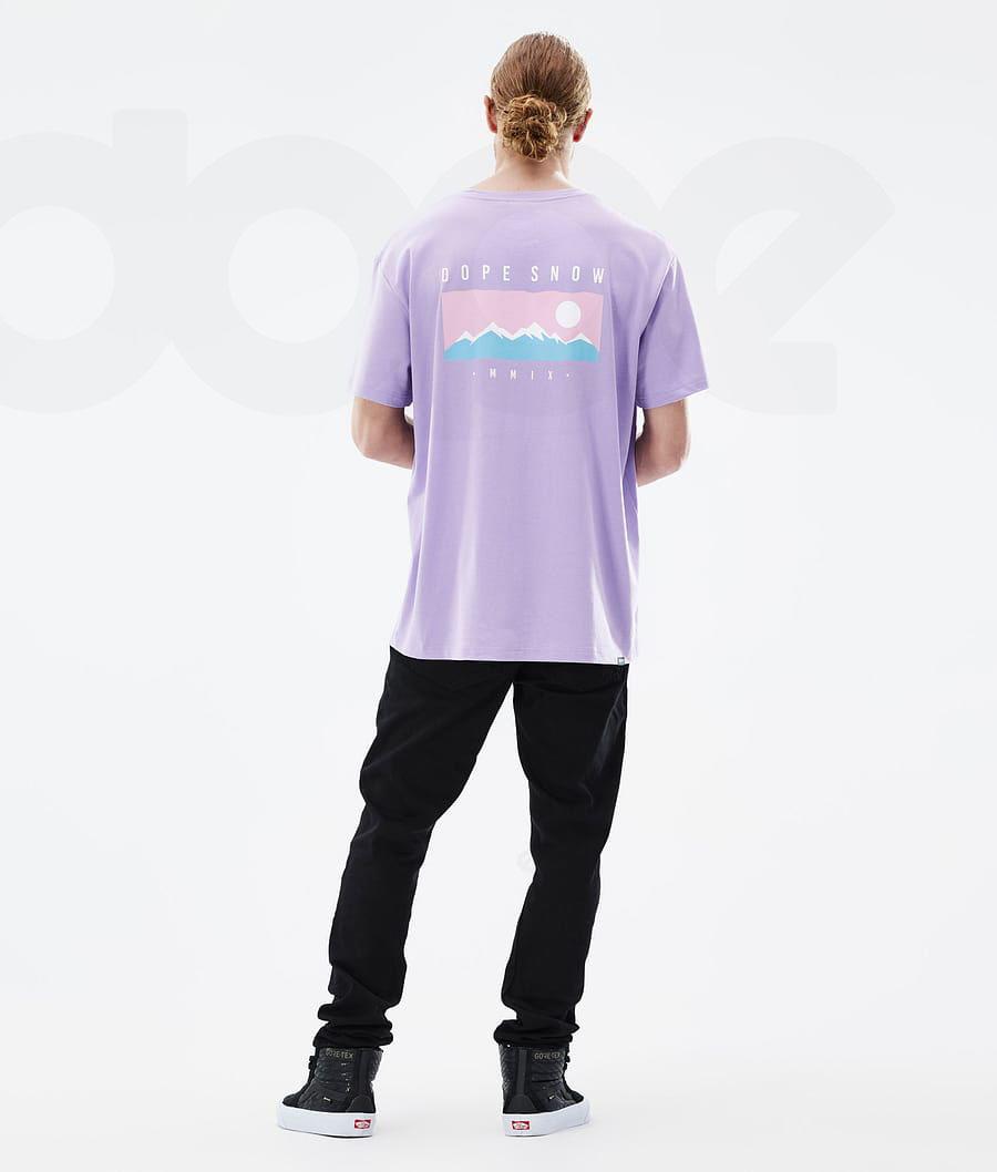 Purple Men's Dope Standard T-shirts | NZ_D1387
