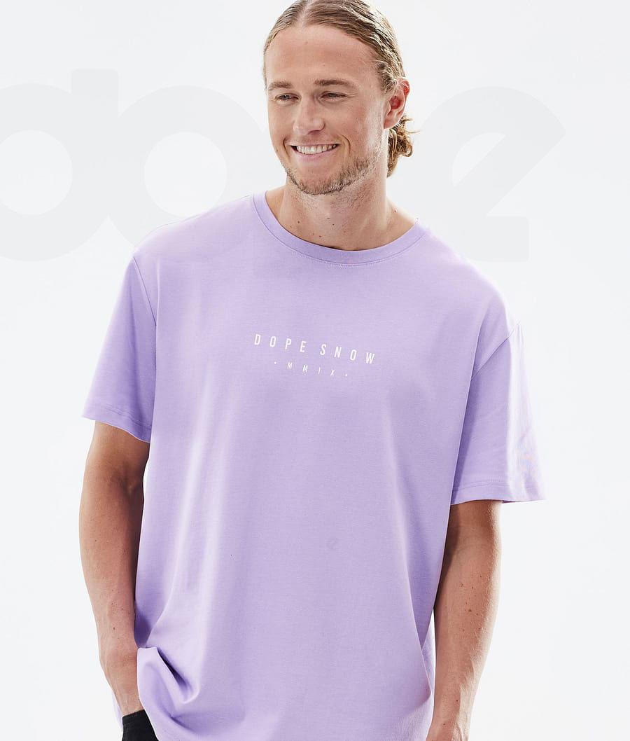 Purple Men's Dope Standard T-shirts | NZ_D1387
