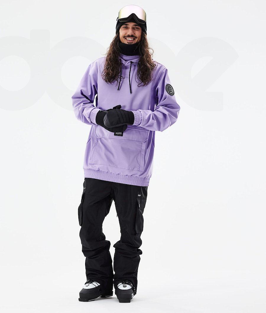 Purple Men's Dope Wylie Ski Jackets | NZ_D1640