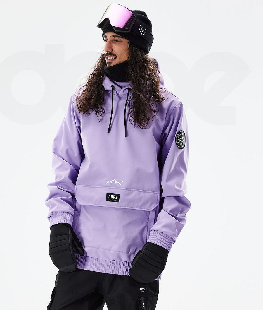 Purple Men\'s Dope Wylie Ski Jackets | NZ_D1640