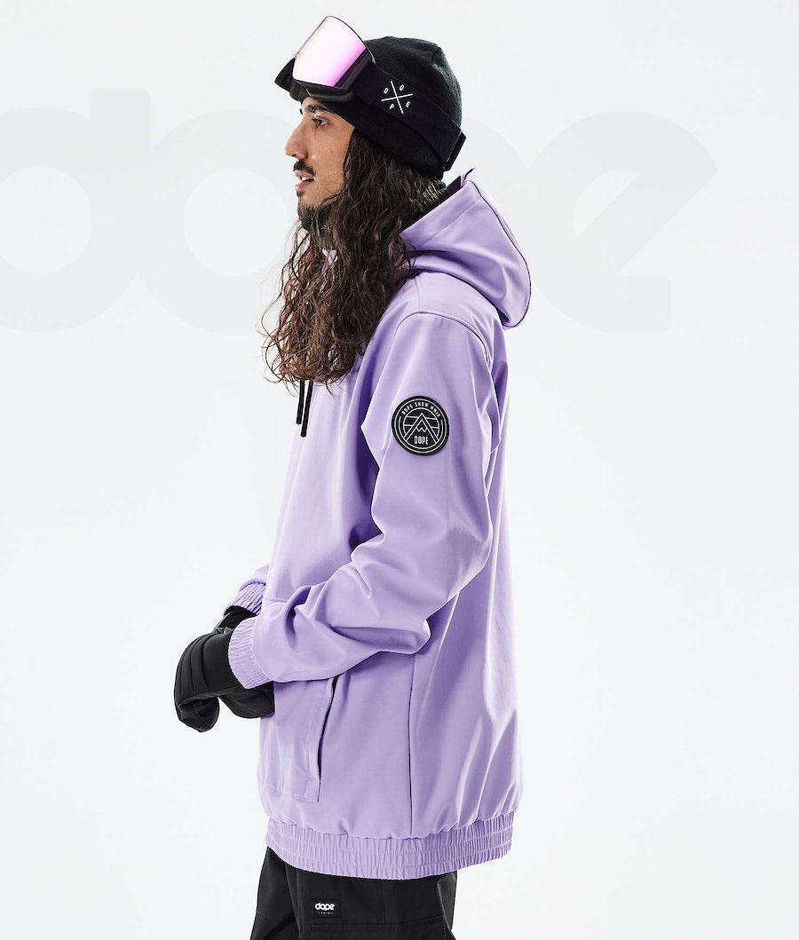 Purple Men's Dope Wylie Snowboard Jackets | NZ_D1619
