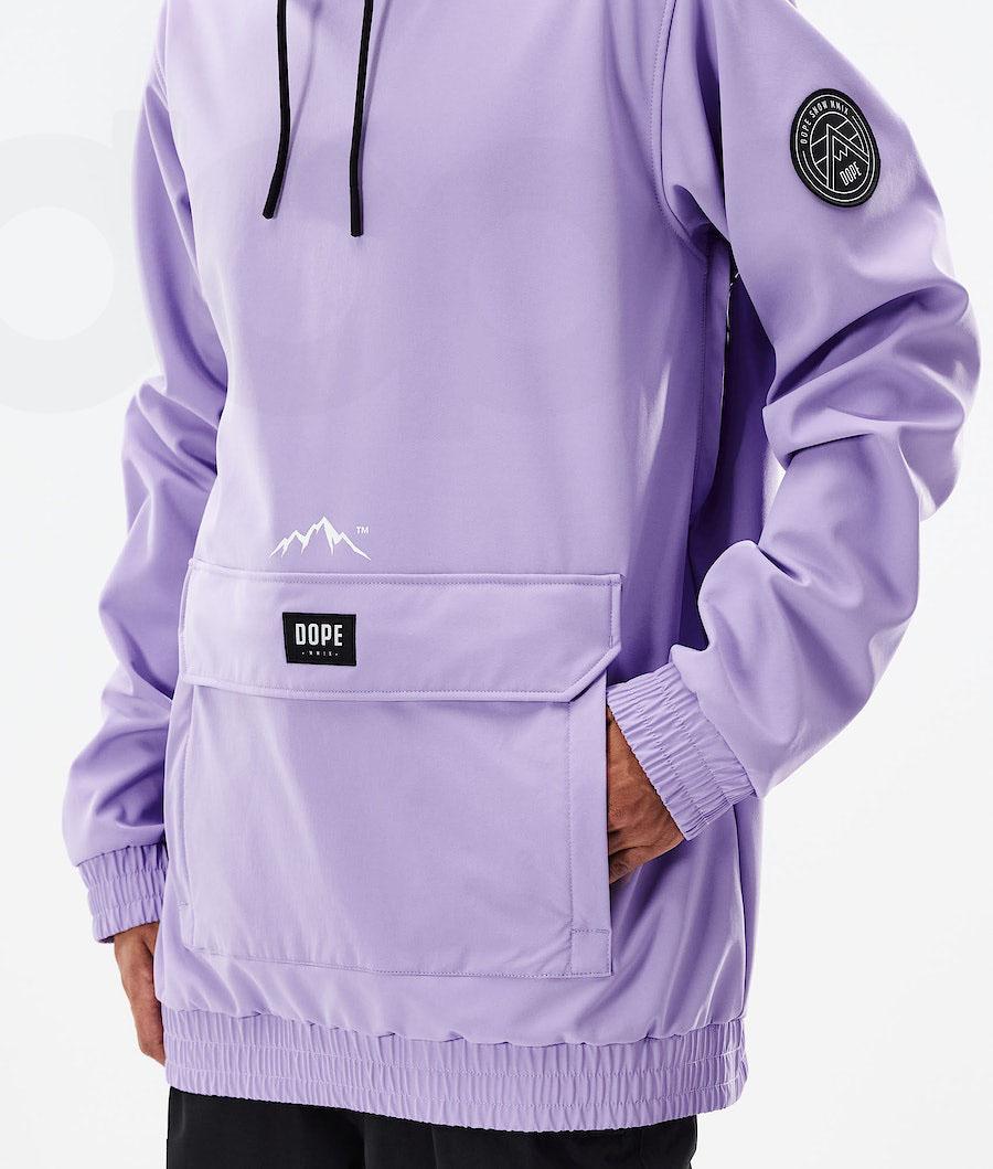 Purple Men's Dope Wylie Snowboard Jackets | NZ_D1619