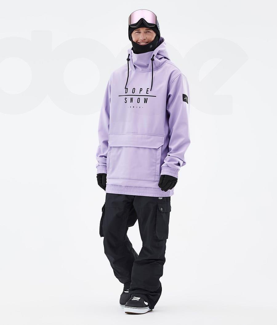 Purple Men's Dope Wylie Snowboard Jackets | NZ_D1757
