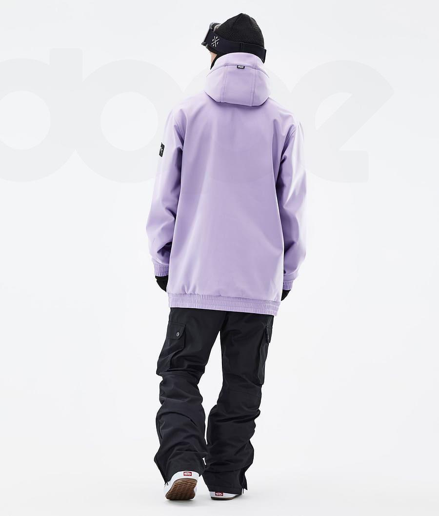 Purple Men's Dope Wylie Snowboard Jackets | NZ_D1757