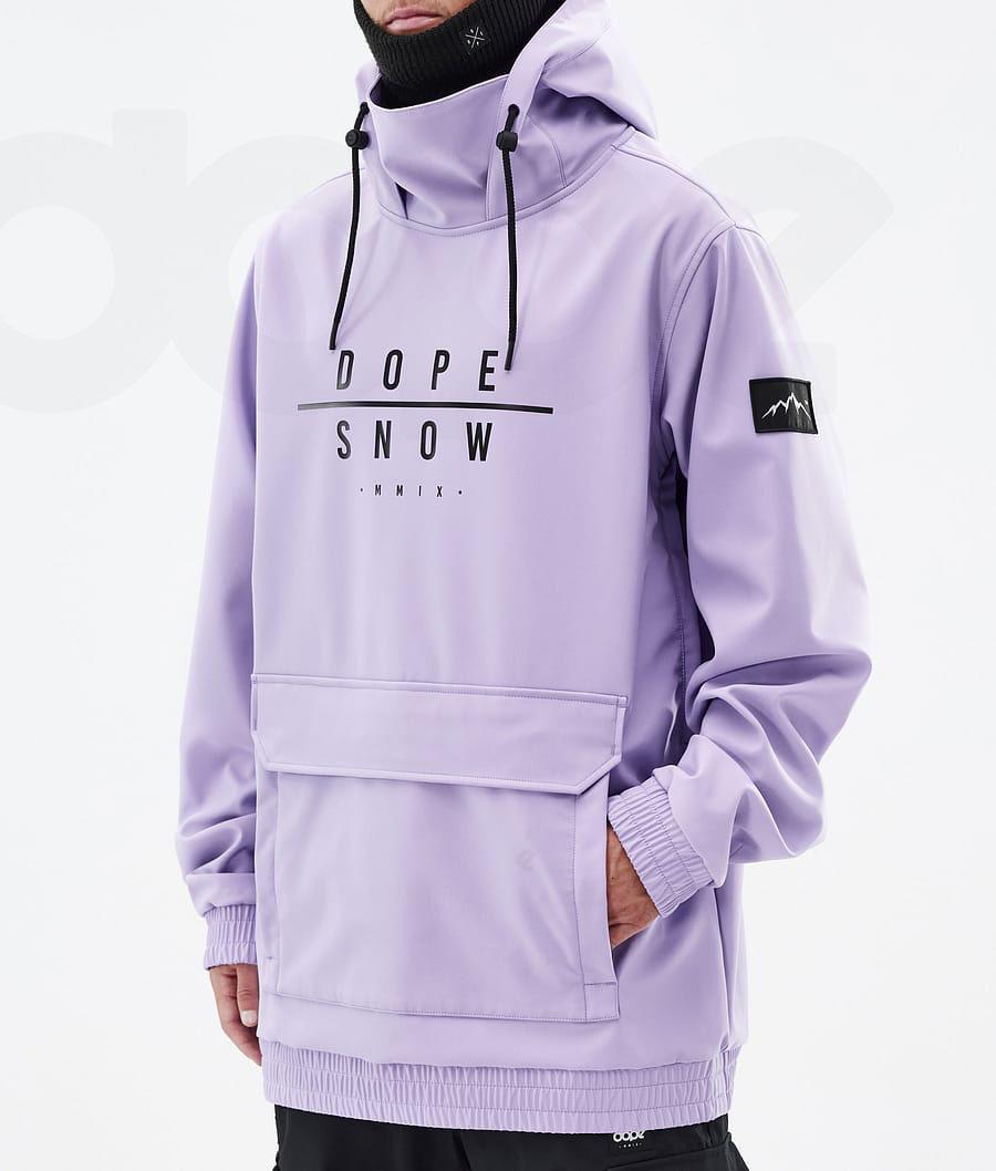 Purple Men's Dope Wylie Snowboard Jackets | NZ_D1757
