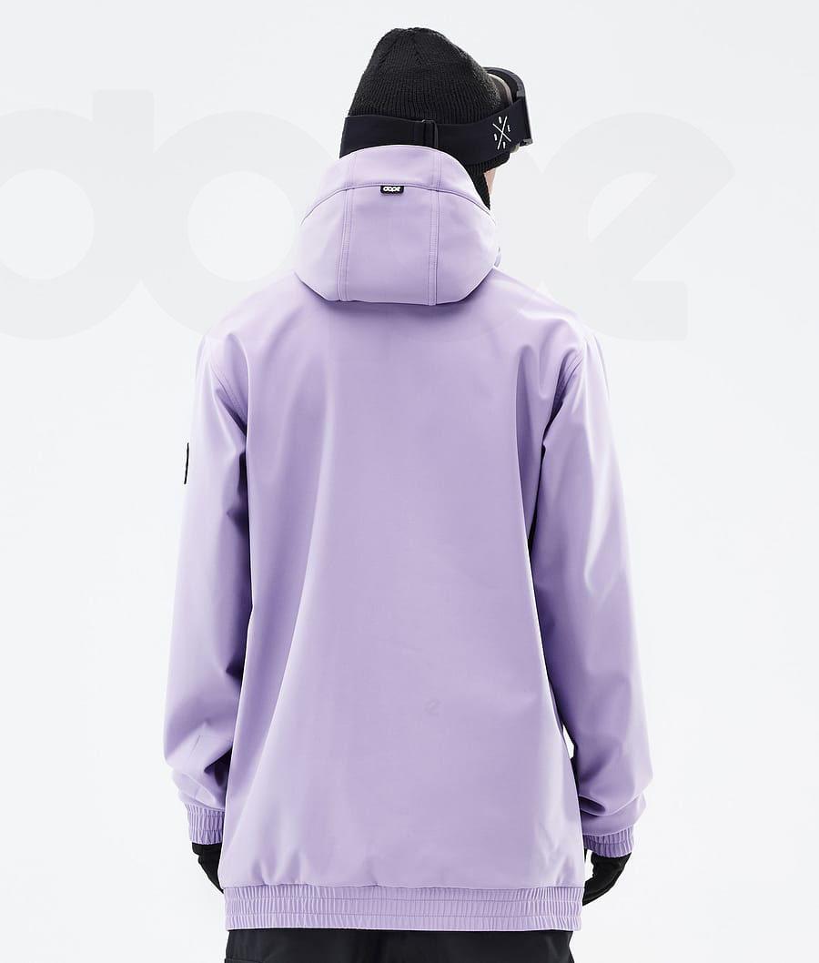 Purple Men's Dope Wylie Snowboard Jackets | NZ_D1757