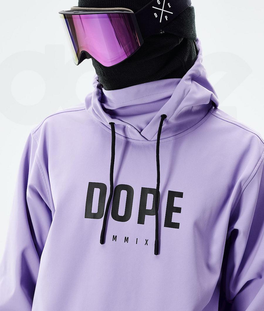 Purple Men's Dope Yeti 2021 Snowboard Jackets | NZ_D2236