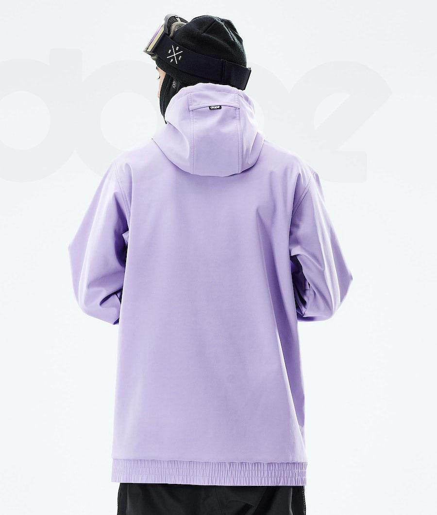Purple Men's Dope Yeti 2021 Snowboard Jackets | NZ_D2236