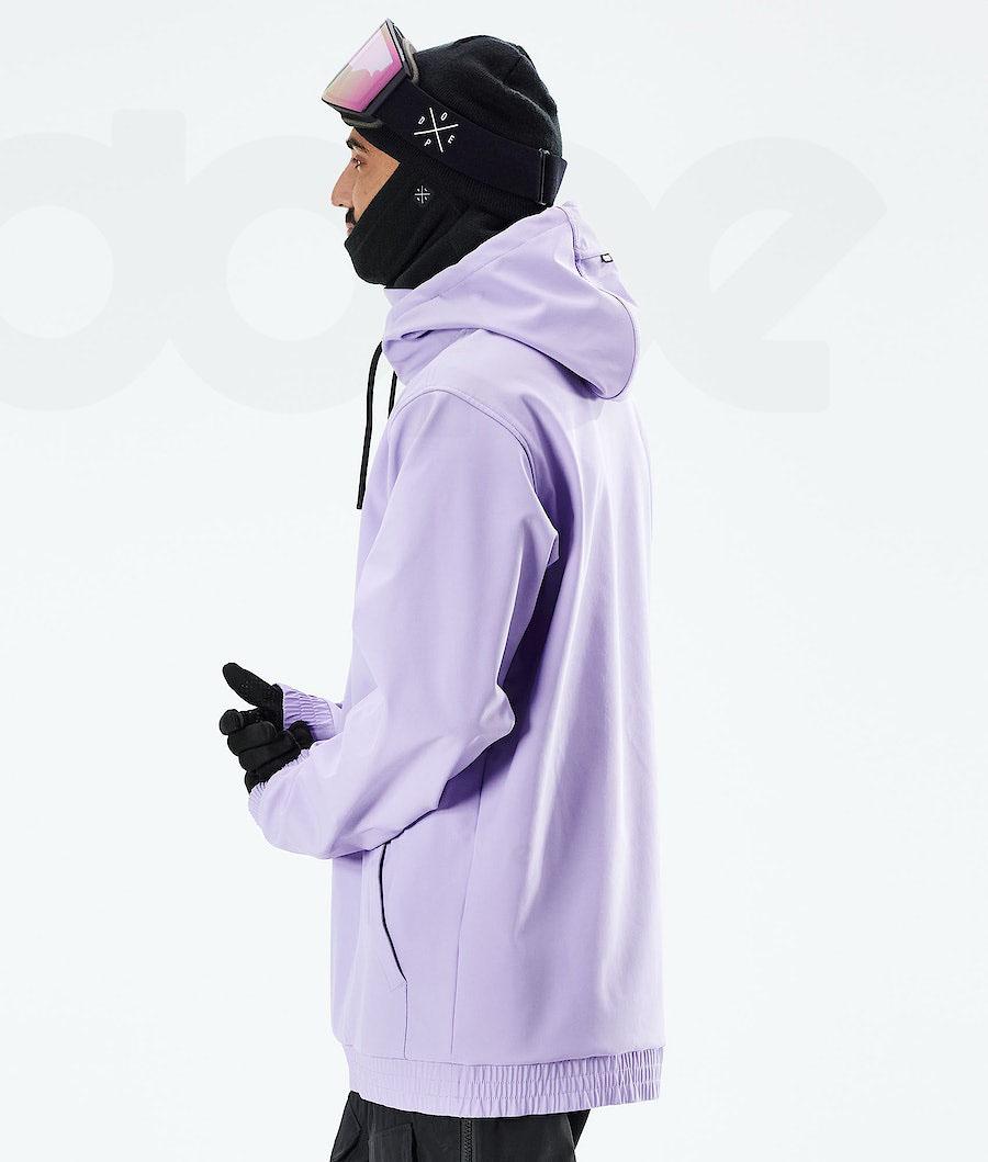 Purple Men's Dope Yeti 2021 Snowboard Jackets | NZ_D2236