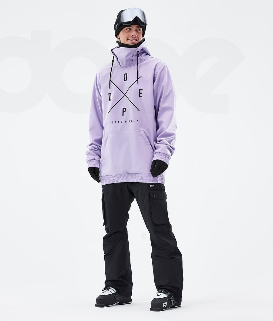 Purple Men's Dope Yeti Ski Jackets | NZ_D1027