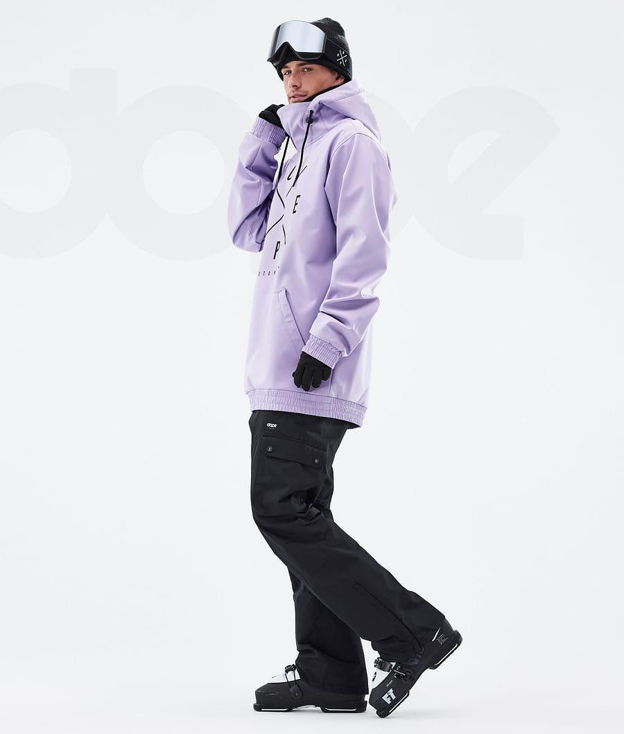 Purple Men's Dope Yeti Ski Jackets | NZ_D1027