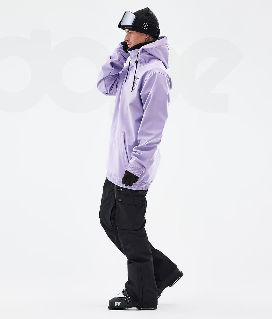 Purple Men's Dope Yeti Ski Jackets | NZ_D1199