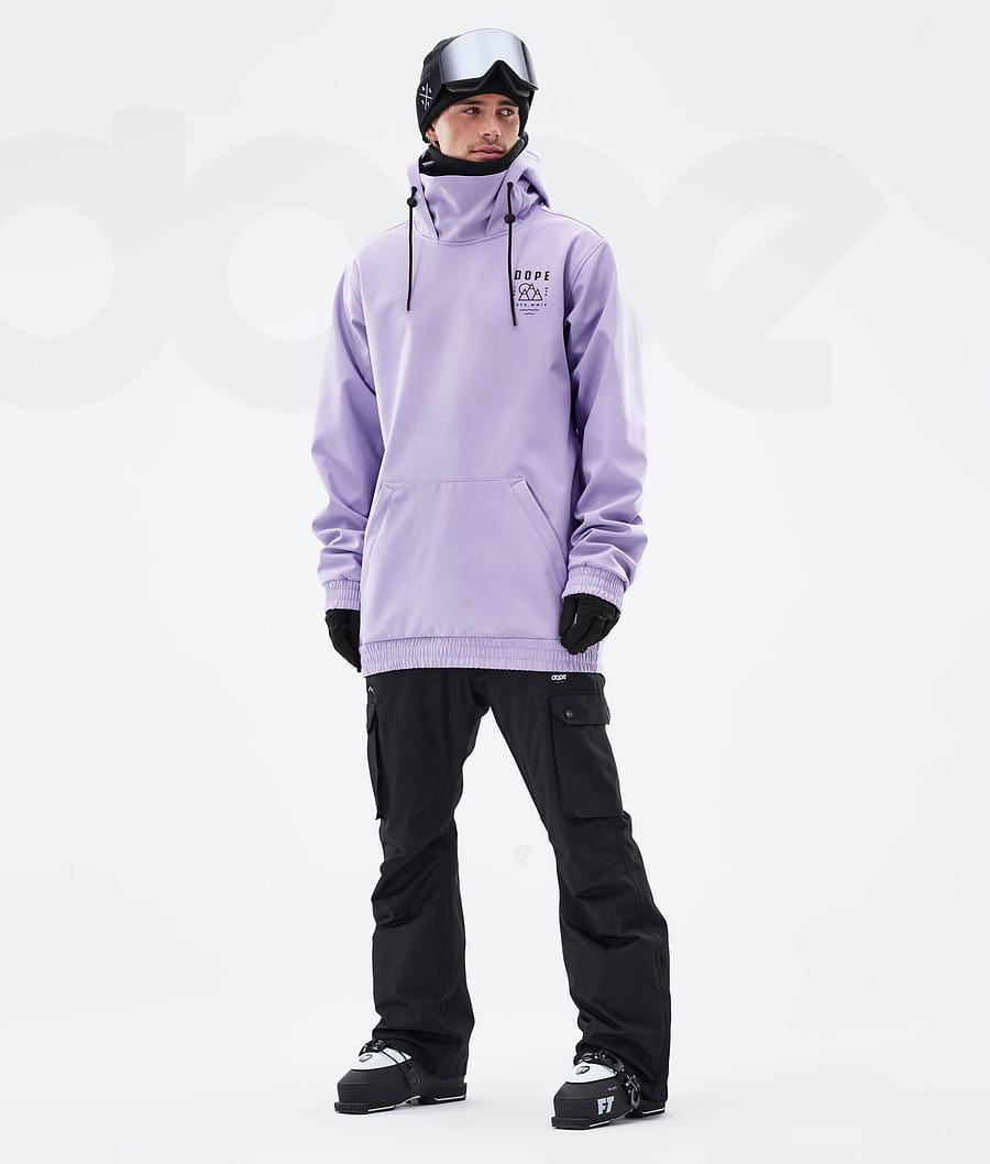 Purple Men's Dope Yeti Ski Jackets | NZ_D1199