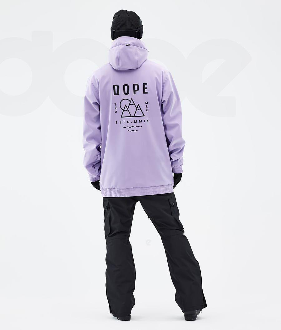 Purple Men's Dope Yeti Ski Jackets | NZ_D1199