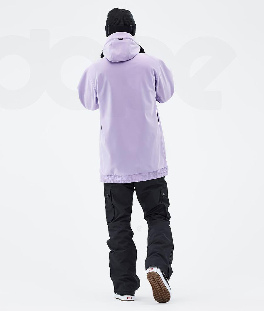 Purple Men's Dope Yeti Snowboard Jackets | NZ_D1594