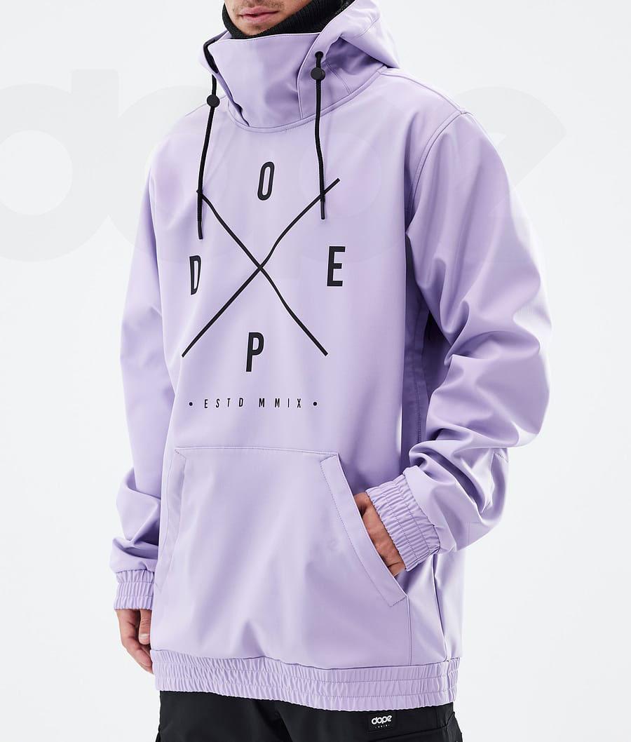 Purple Men's Dope Yeti Snowboard Jackets | NZ_D1594