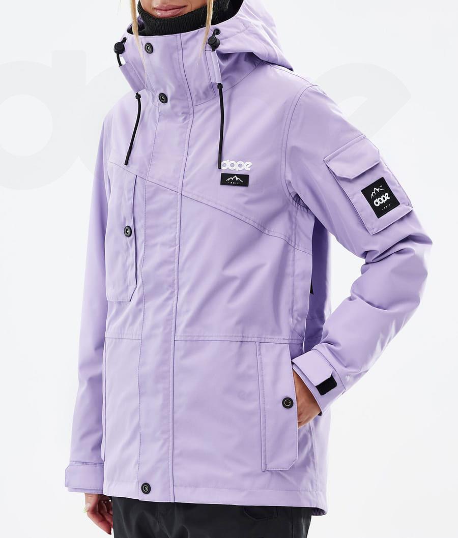 Purple Women's Dope Adept W Snowboard Jackets | NZ_D1162