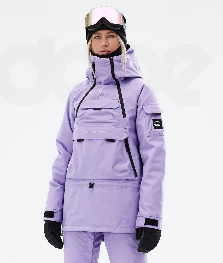 Purple Women\'s Dope Akin W 2021 Ski Jackets | NZ_D2214