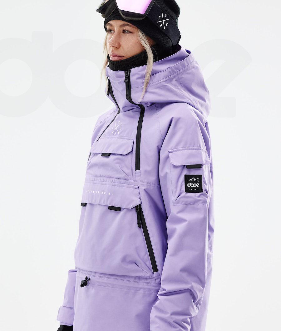 Purple Women's Dope Akin W 2021 Snowboard Jackets | NZ_D2005