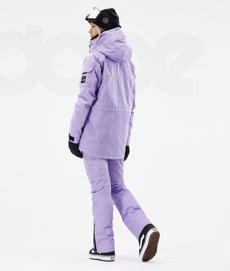 Purple Women's Dope Akin W 2021 Snowboard Jackets | NZ_D2005
