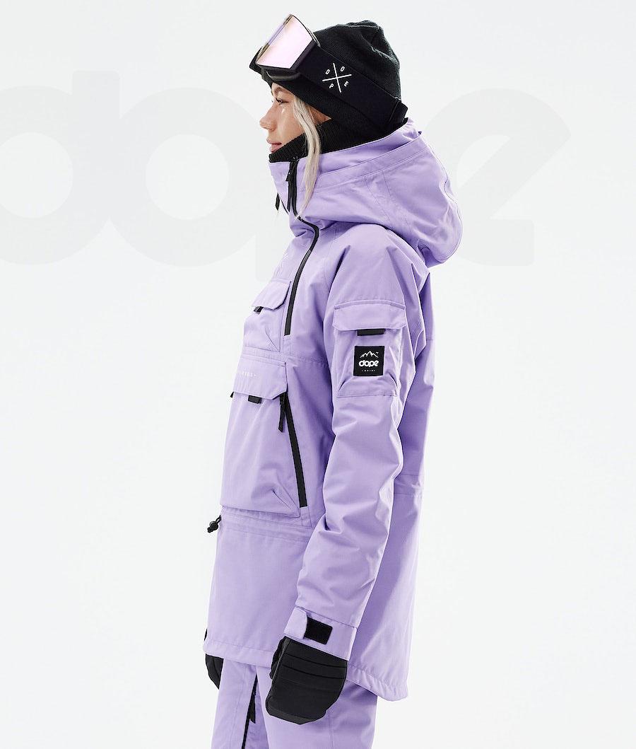 Purple Women's Dope Akin W 2021 Snowboard Jackets | NZ_D2005