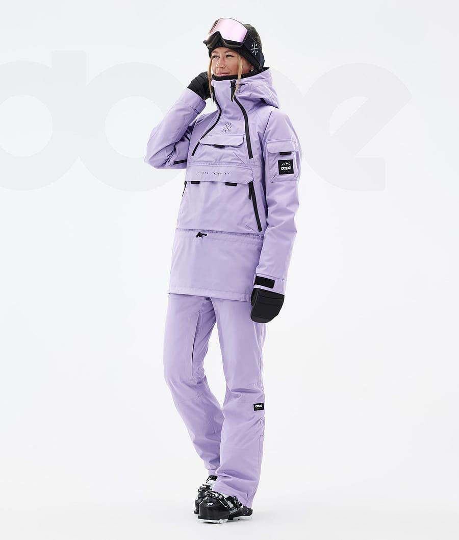 Purple Women's Dope Akin W Ski Jackets | NZ_D1138