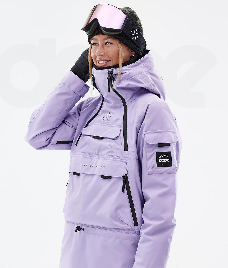 Purple Women's Dope Akin W Snowboard Jackets | NZ_D2142